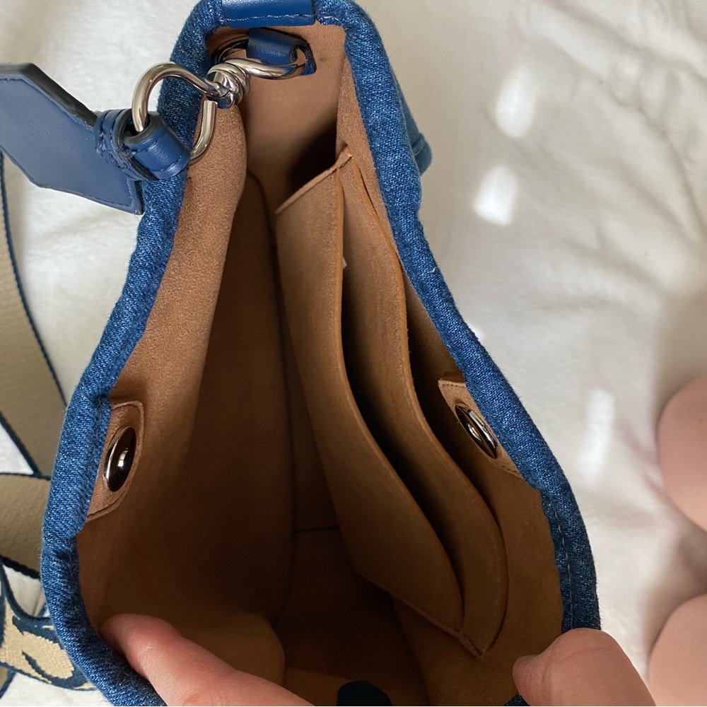 Stella McCartney denim crossbody bag NWOT - Picture 8 of 11